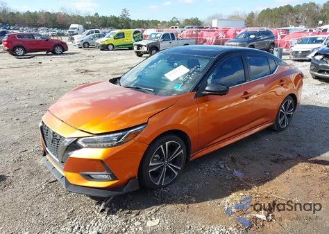 2021 Nissan Sentra Sr Xtronic Cvt z USA, uszkodzony, nr VIN 3N1AB8DV4MY247295